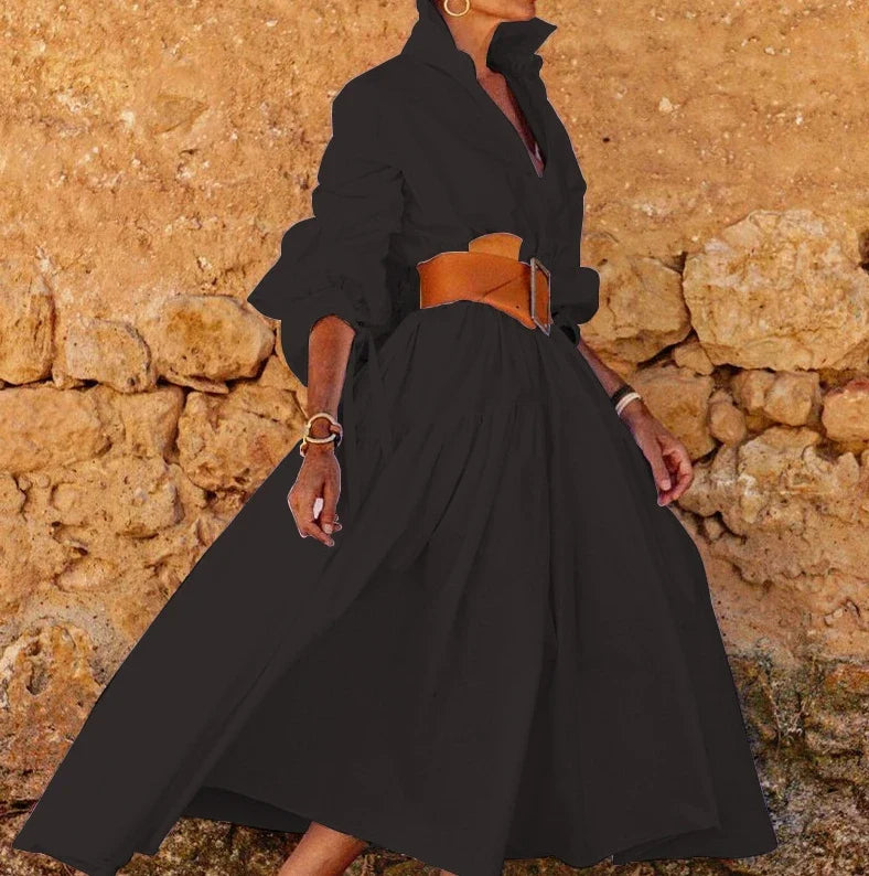 Elarae | Damesjurk met losse pasvorm en oversized model – Casual zomerjurk