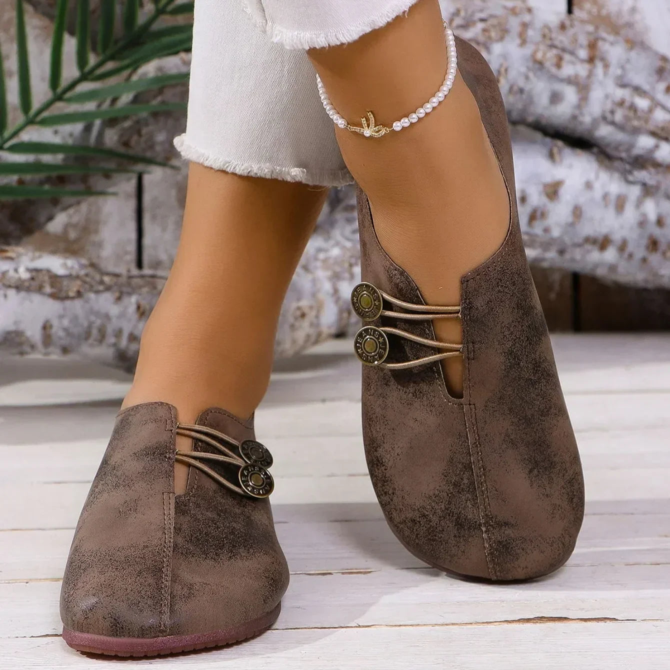 Marigold | Suède loafers voor dames – Comfortabele instappers