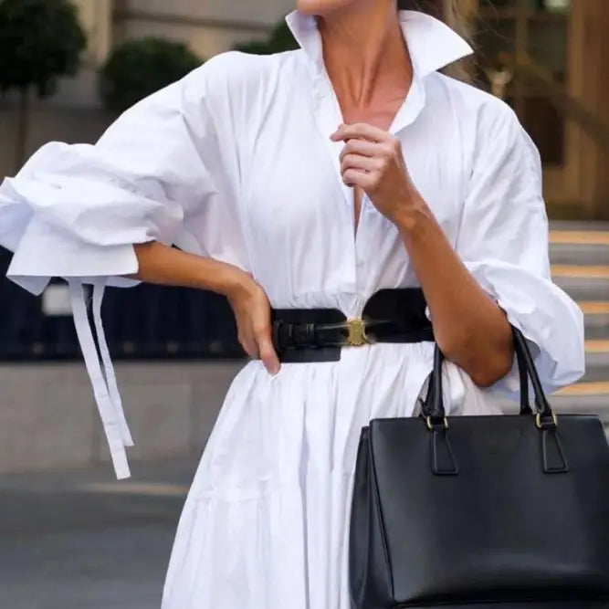 Elarae | Damesjurk met losse pasvorm en oversized model – Casual zomerjurk