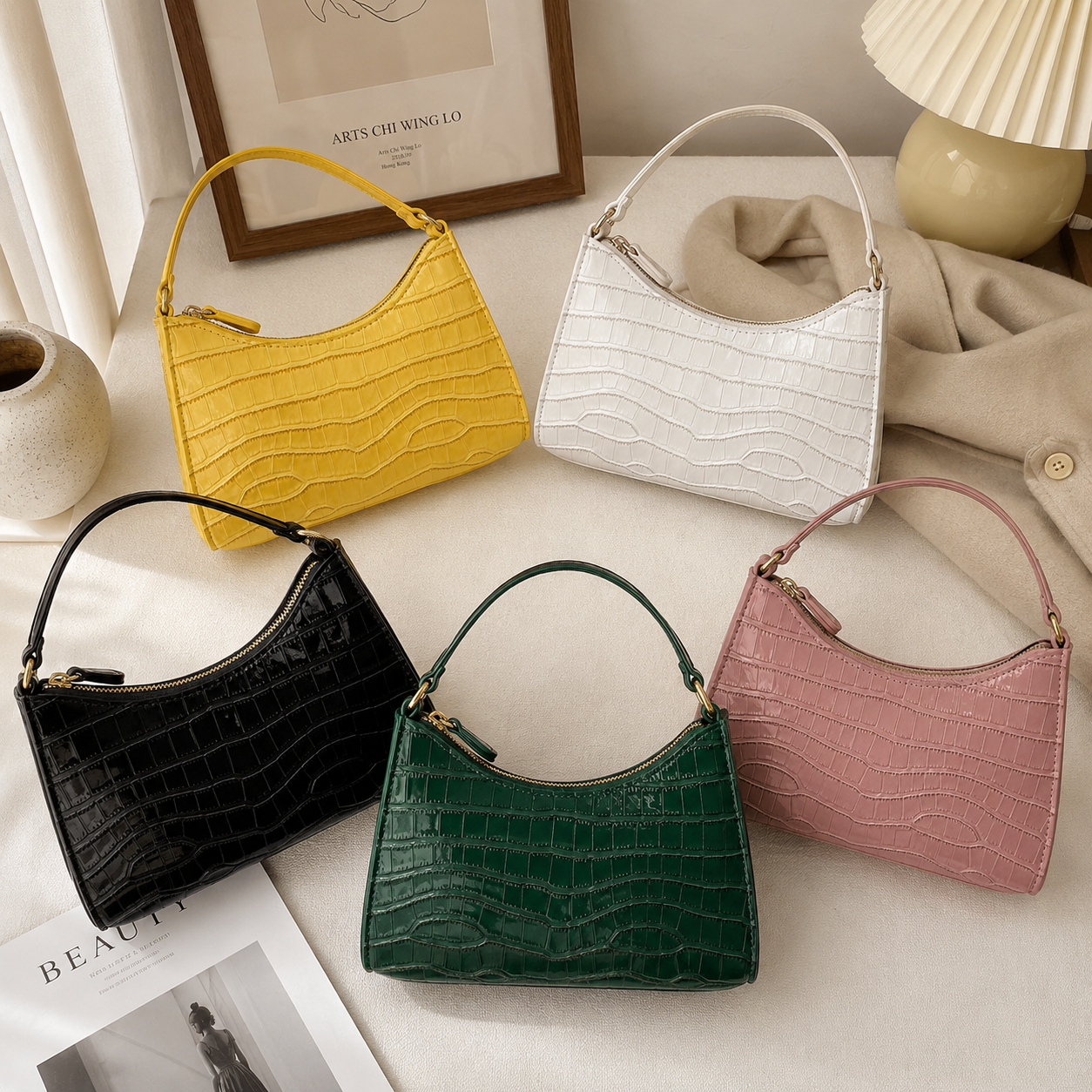 Penelope | Elegante dameshandtas – tas van PU-leer