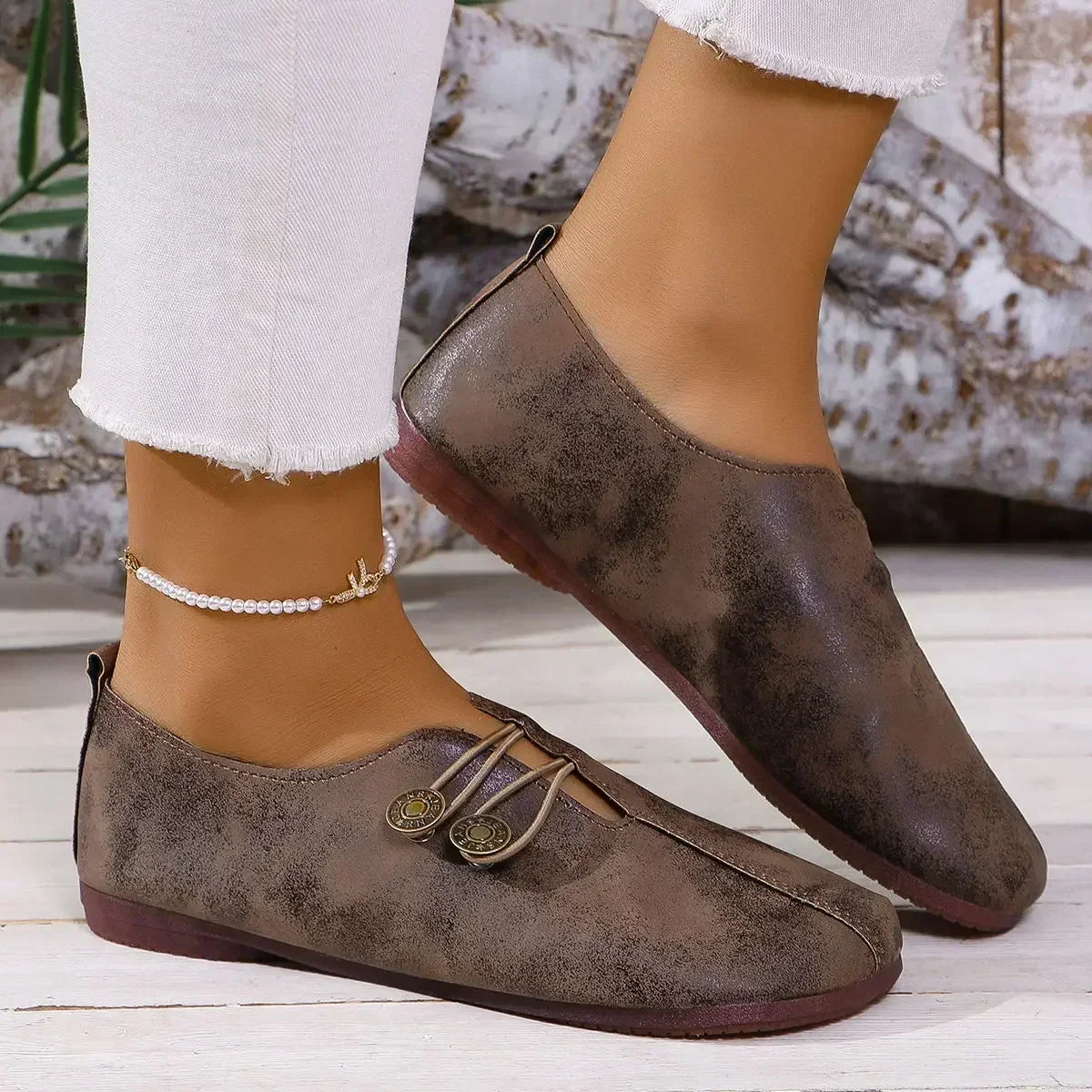 Marigold | Suède loafers voor dames – Comfortabele instappers