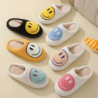 Eliane | Smiley-pantoffels voor dames met zachte voering en platte zool