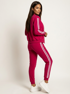 Meike | 3-Delige Dames Co-ord Set met Vest, Top en Comfortabele Joggingbroek
