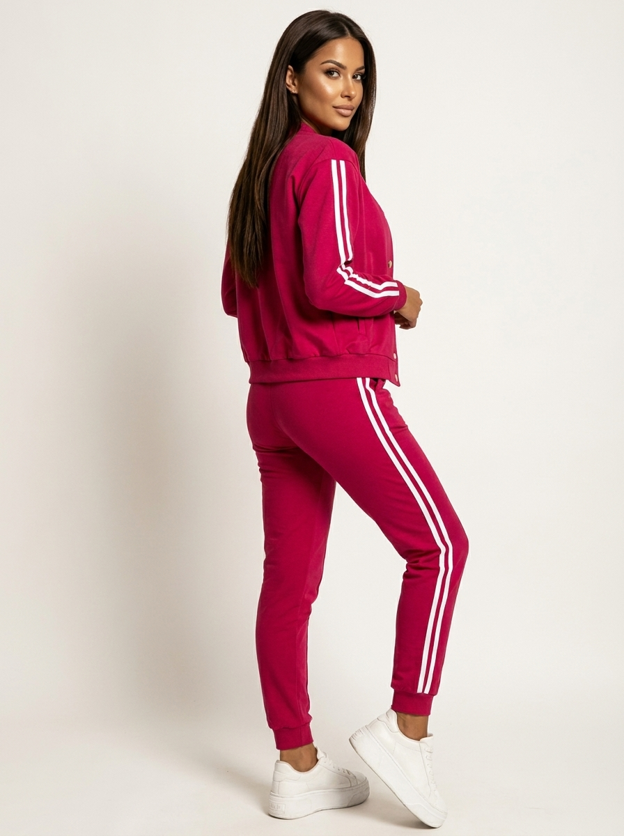 Meike | 3-Delige Dames Co-ord Set met Vest, Top en Comfortabele Joggingbroek