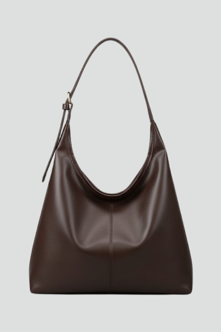Selestia | Dames-shopper van kunstleer – Ruime shopper met ritssluiting