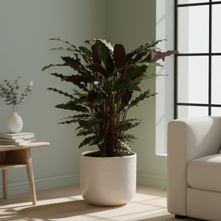 Calathea Wavestar - 80 cm - Ø19cm