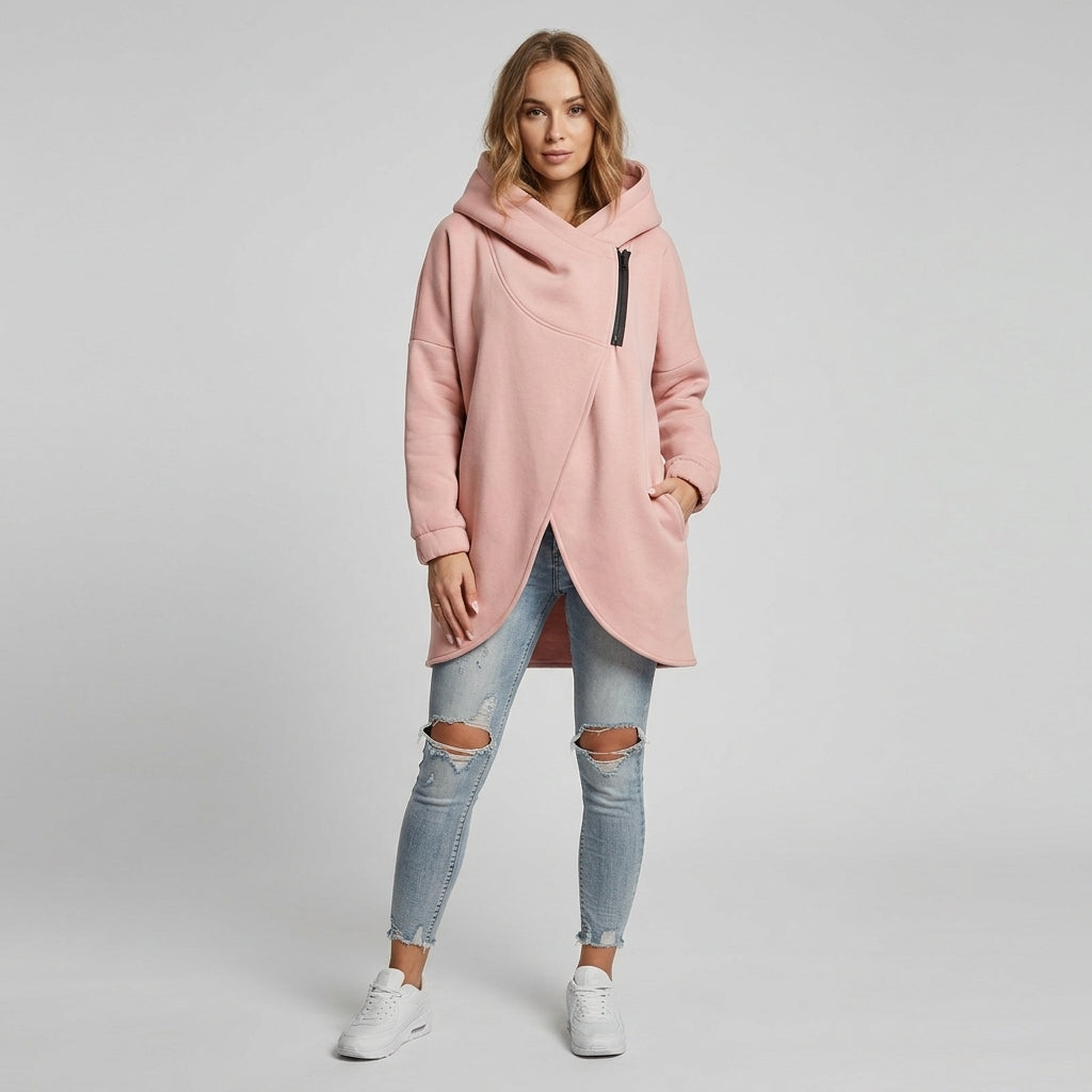 Emke | Warme Damesjas voor Herfst & Winter met Lange Mouwen