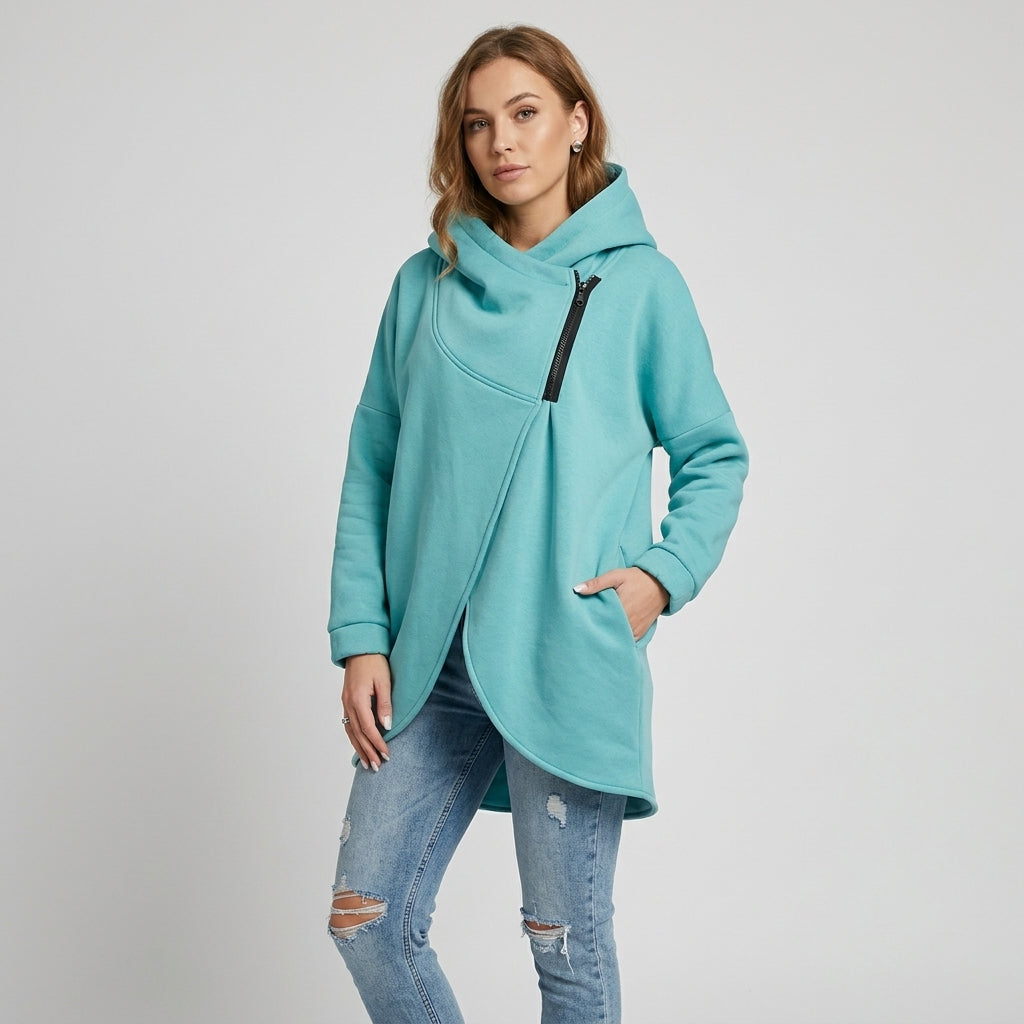 Emke | Warme Damesjas voor Herfst & Winter met Lange Mouwen