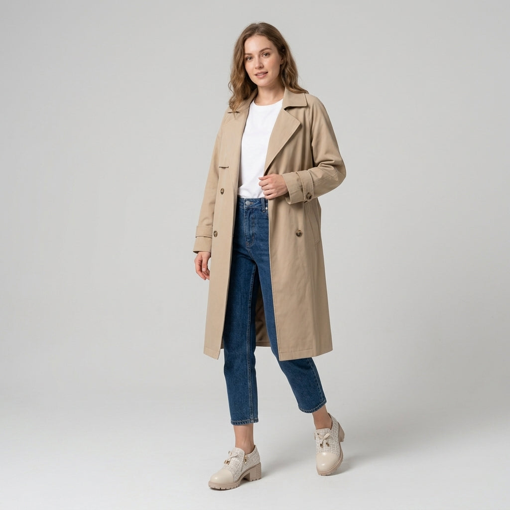Sybrich | Damesschoenen met veters – Elegante schoenen met lage hak en spitse neus