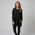Wilke | Warm dames-shirt met lange mouwen – Zachte, ademende top met getailleerde pasvorm