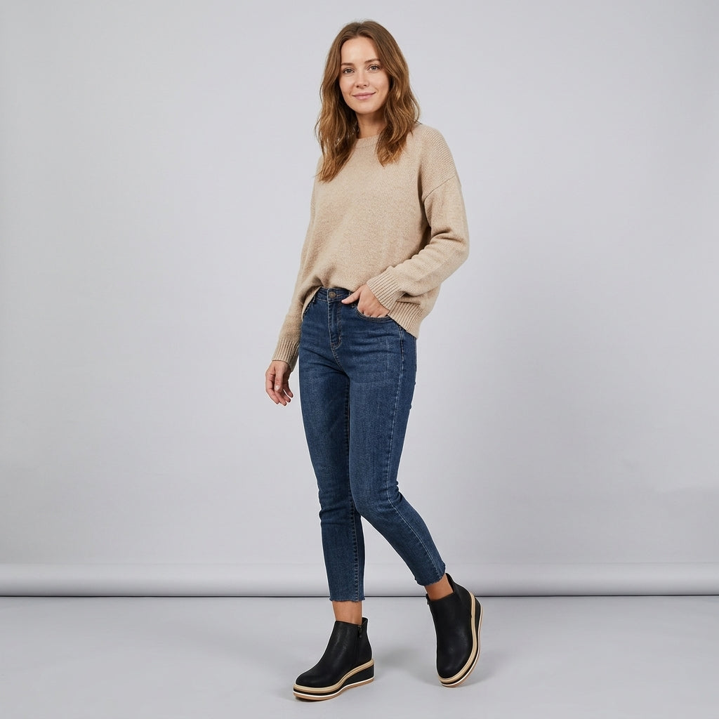 Willemina | Stijlvolle, comfortabele dameslaarzen – Elegante laarzen voor dagelijks gebruik