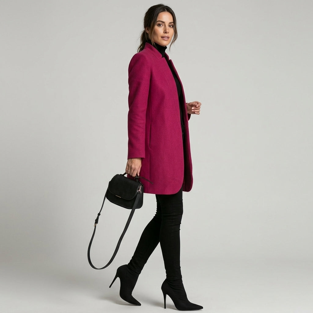 Bertha | Lange blazer voor dames – Elegant, op maat gemaakt jasje voor een chique look