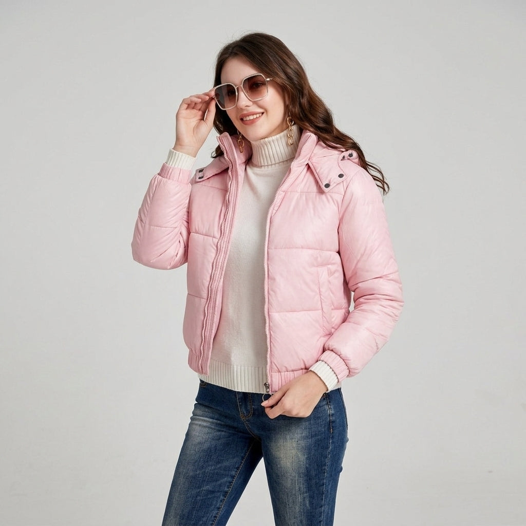 Ismene | Damesjack met capuchon – Elegant ontwerp en comfortabele pasvorm