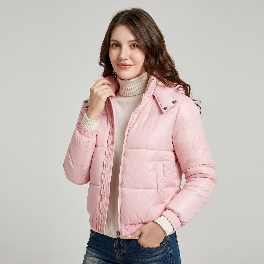 Ismene | Damesjack met capuchon – Elegant ontwerp en comfortabele pasvorm