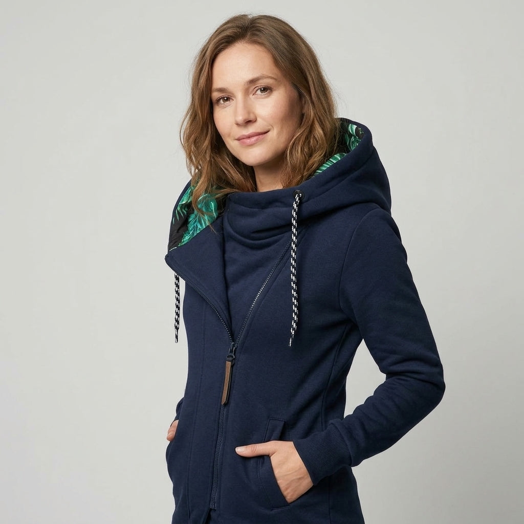Elidia | Gewatteerde winterjas voor dames – Waterafstotend, winddicht en