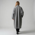 Emmeline | Klassieke, op maat gemaakte winterjas voor dames – Elegante lange jas met normale pasvorm