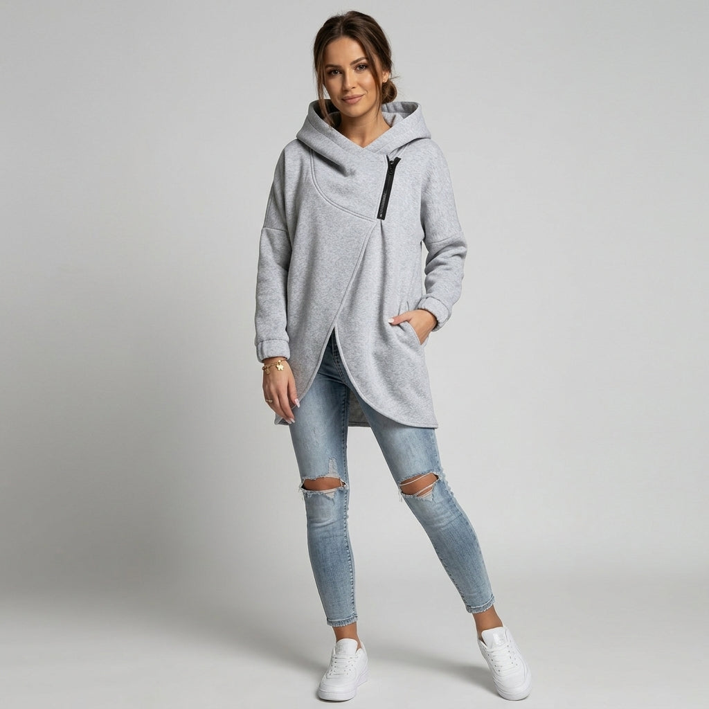Emke | Warme Damesjas voor Herfst & Winter met Lange Mouwen