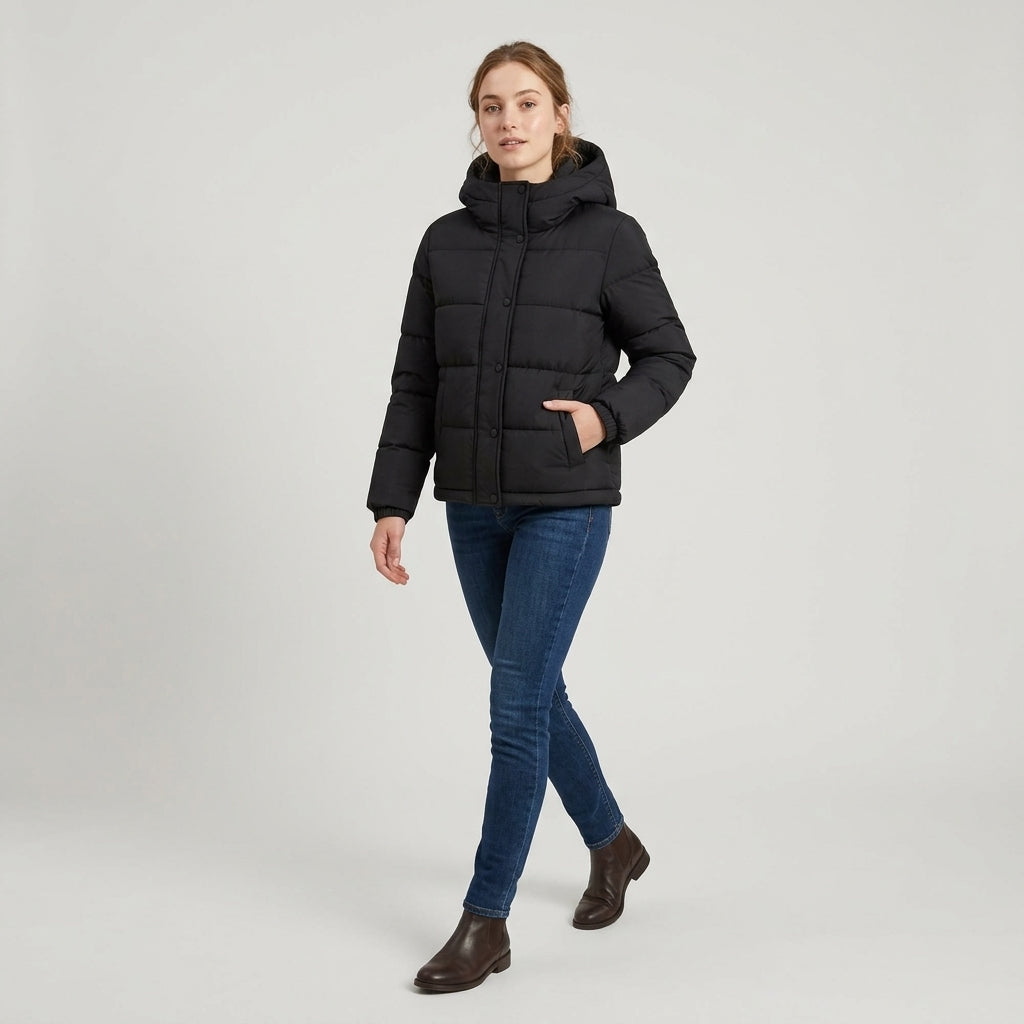 Agatha | Gevoerde Damesjas met Getailleerde Pasvorm, Gestroomlijnd Silhouet
