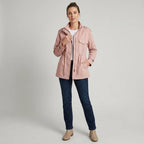 Ciska | Dames Utility Jas met Riem, Dubbele Knoopsluiting & Praktische Zakdetails