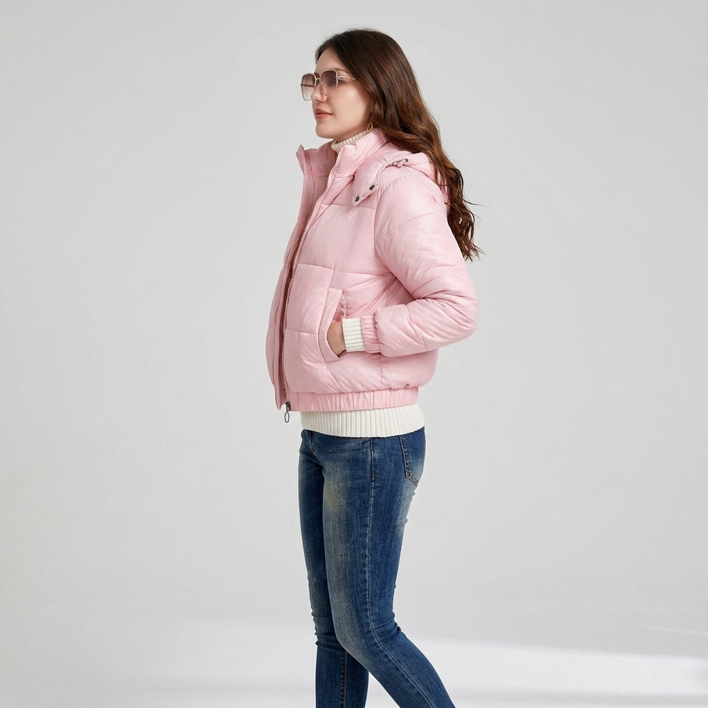 Ismene | Damesjack met capuchon – Elegant ontwerp en comfortabele pasvorm