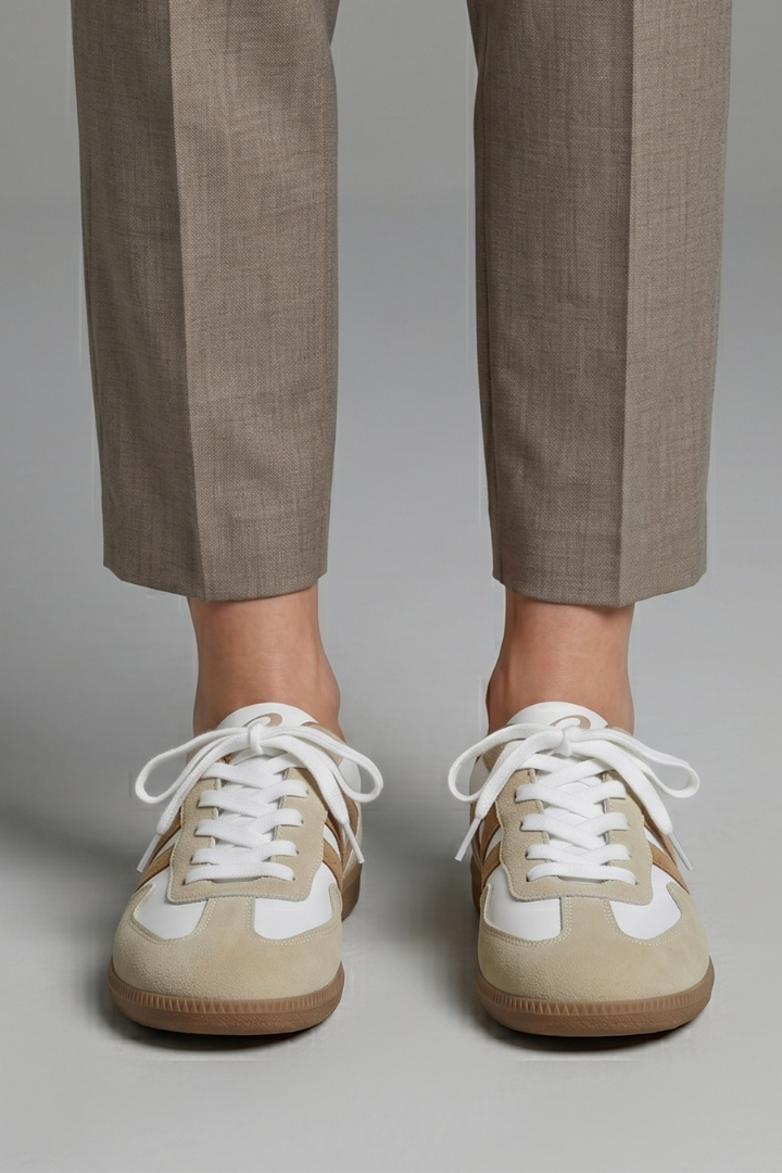 Zorelia | Dames Orthopedische Sneakers – Lage Veterschoenen