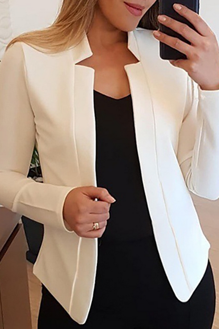 Piper | Roze damesblazer – Elegant, op maat gemaakt jasje met één rij knopen