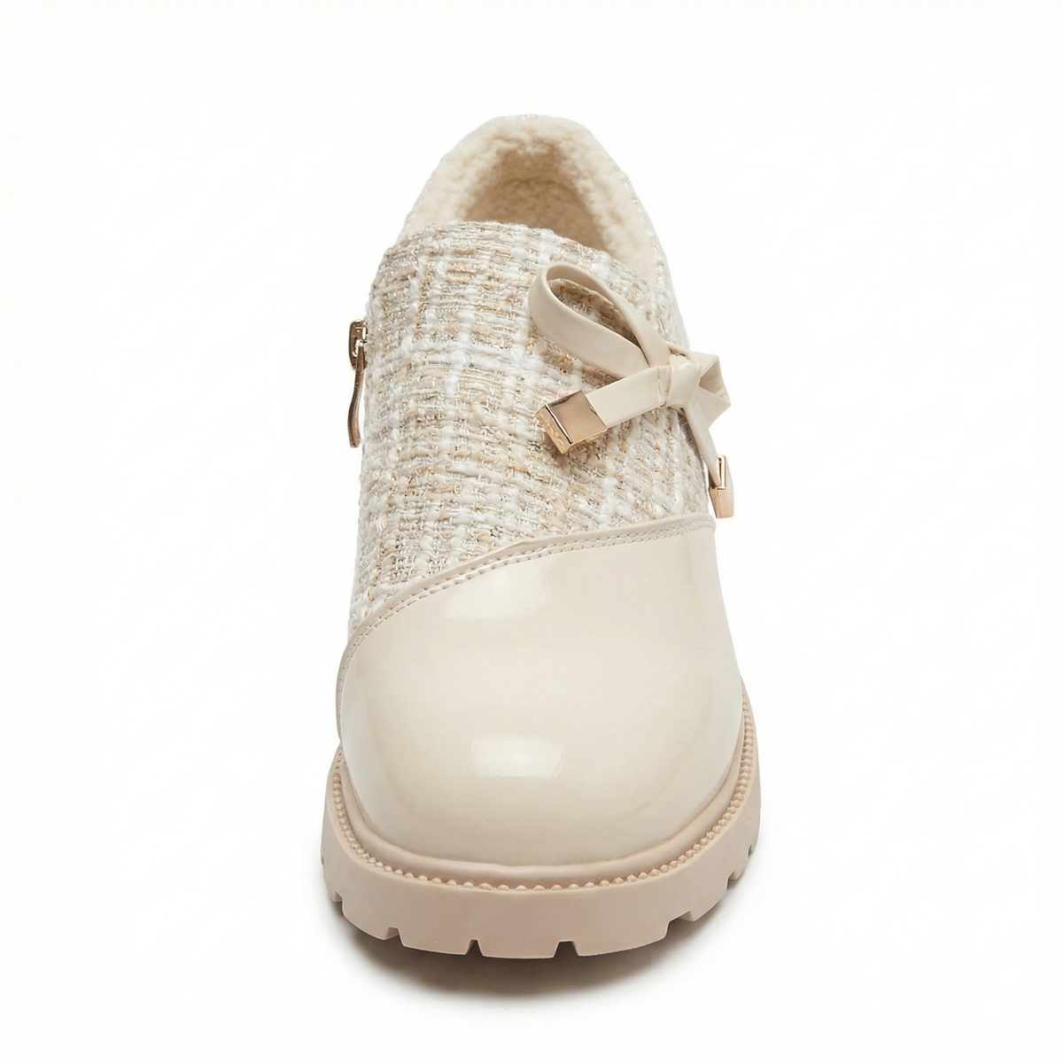 Sybrich | Damesschoenen met veters – Elegante schoenen met lage hak en spitse neus