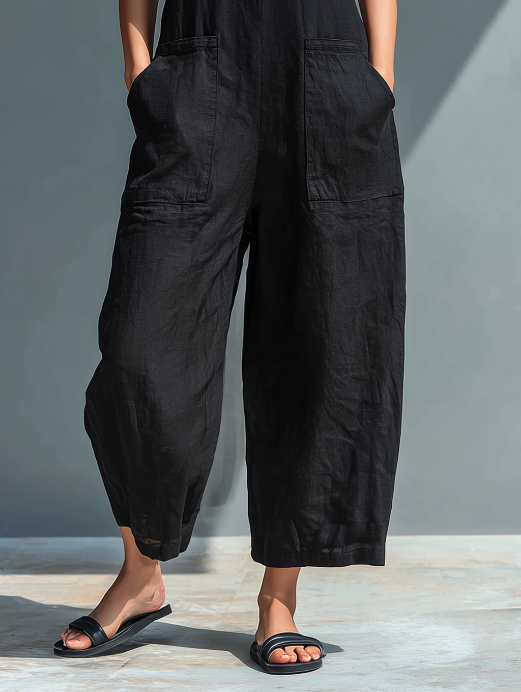 Perry | Mouwloze Jumpsuit voor Dames – Minimalistische Eendelige Jumpsuit