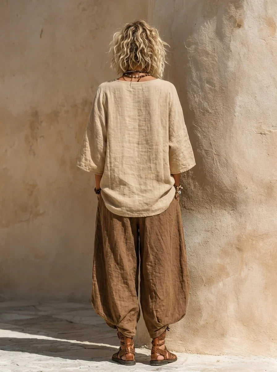 Catalina | Boho-set van 3 stuks voor dames – Bijpassende bohemien-outfit