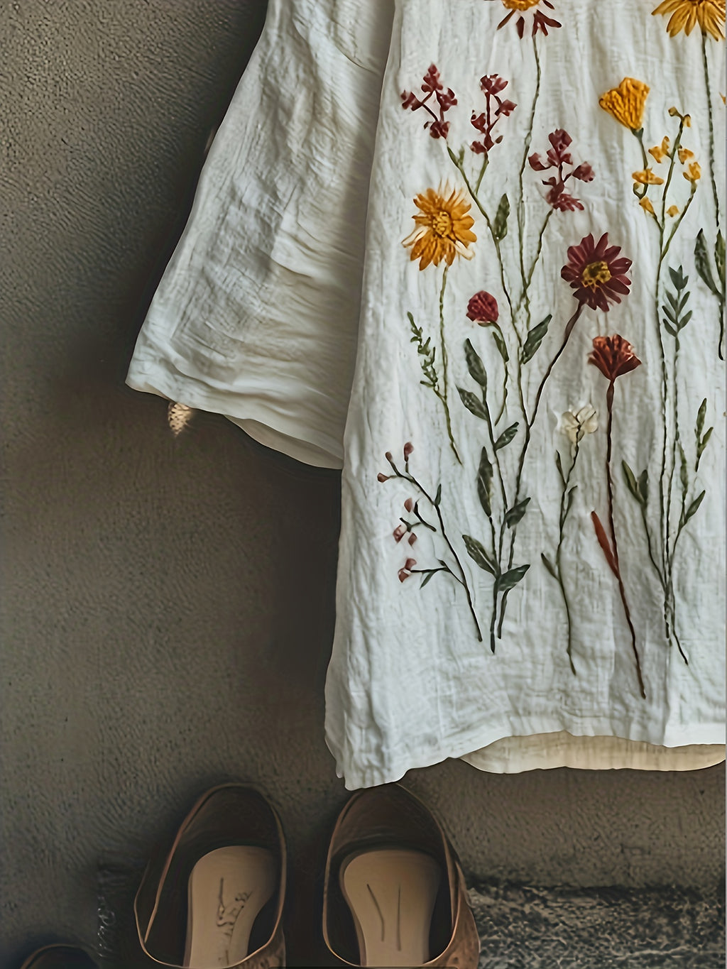 Rielle | Elegante damesblouse – Losvallend shirt met V-hals voor een casual alledaagse look
