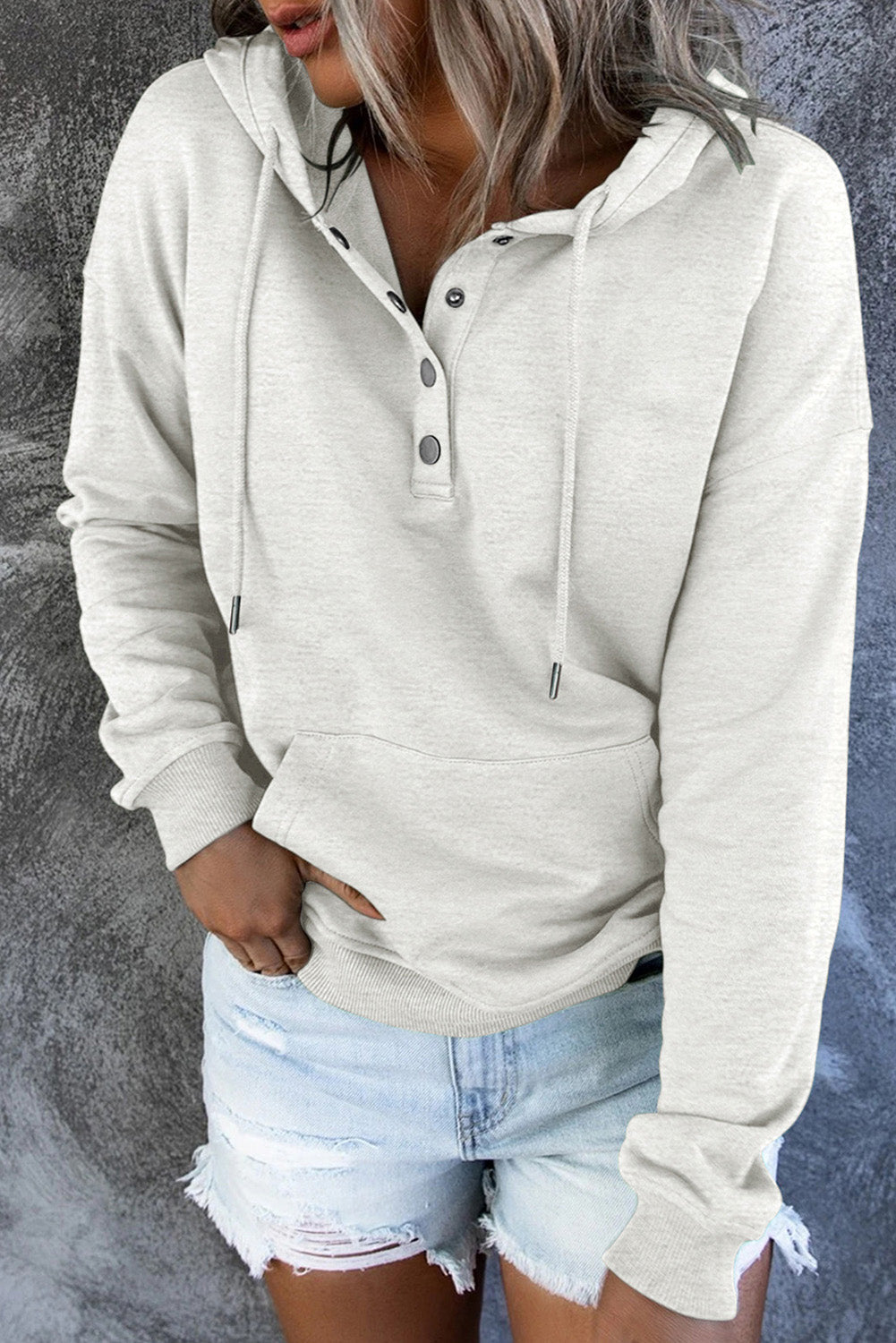 Virelyn | Basic Dames Hoodie – Effen Design, Regular Fit, Zachte Stof & Lange Mouwen