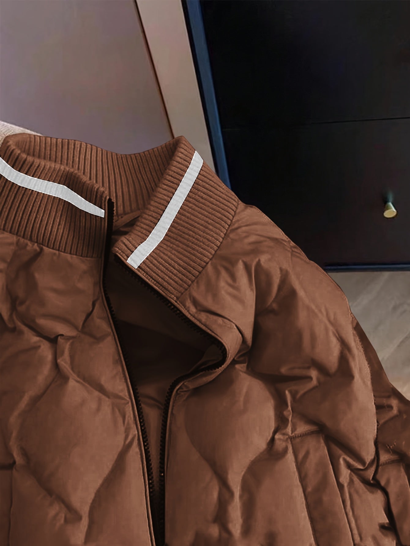 Berenice | Dames Gewatteerde Jas – Elegante Patchwork Winterjas met Modieuze Pasvorm