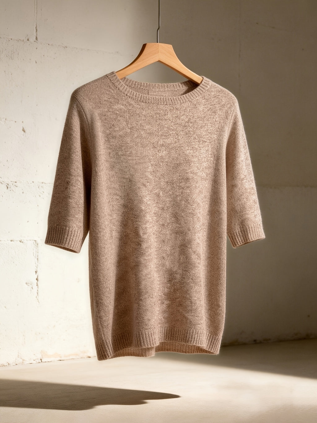 Alruna | Dames-top met korte mouwen en kasjmiergevoel – Zacht, elegant en casual T-shirt