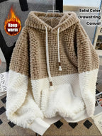 Darcy | Pluche hoodie voor dames – Zachte pullover met lange mouwen