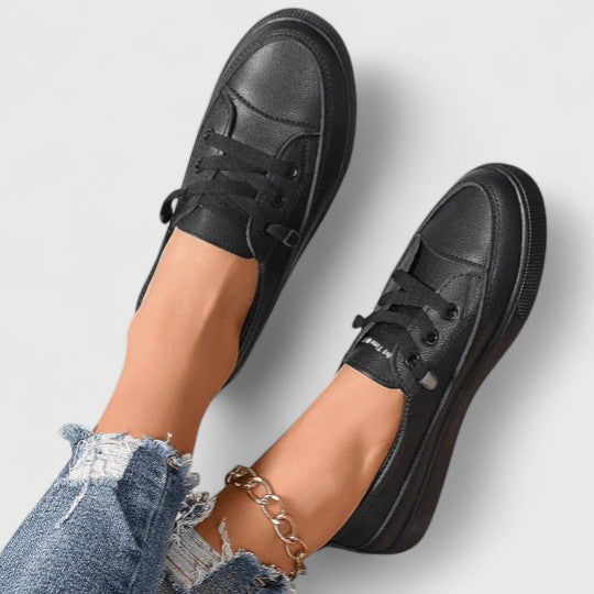 Griselda | Witte orthopedische sneakers voor dames – Lage casual schoenen