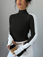 Josina | Dames Coltrui met Contrasterende Kleur, Zachte Stof & Comfortabele Pasvorm