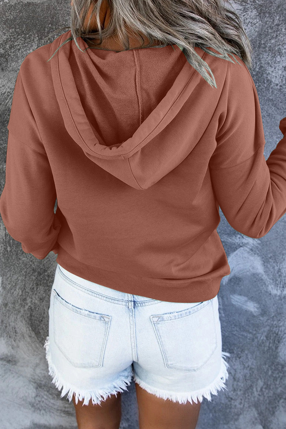 Raelisse | Dames Hoodie – Basic Hoodie Trui met Capuchon