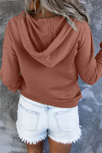 Raelisse | Dames Hoodie – Basic Hoodie Trui met Capuchon