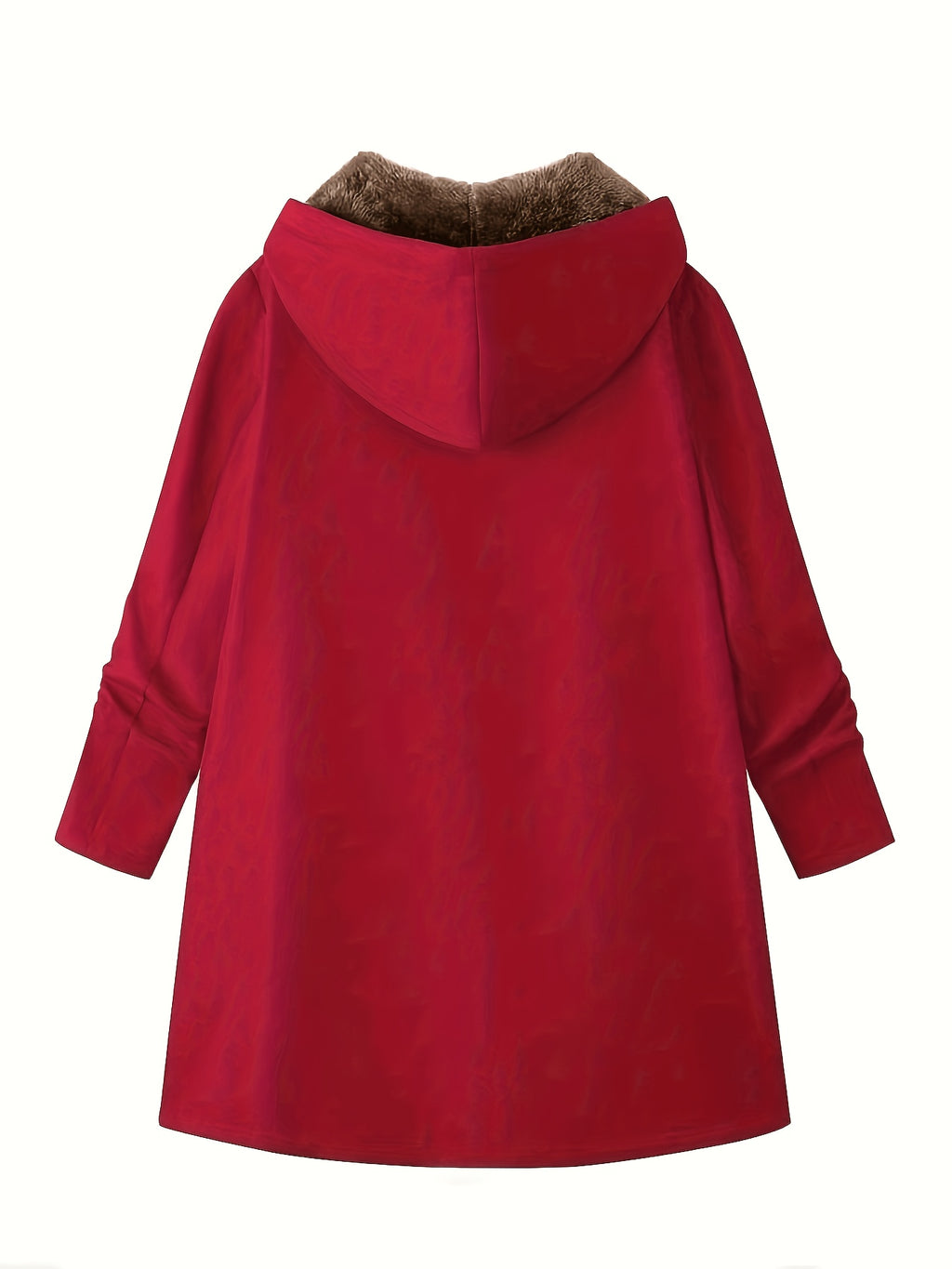 Zelmira | Warme Damesjas met Capuchon – Gevoerd, Effen & Casual