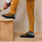 UrbanStep | Premium Leren Klompschoenen voor Mannen - Comfortabel, Stijlvol, Slip-On Casual Schoeisel