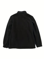 Anina | Women's Color Block Fleece-Lined Jacket – Thick Warm Zip-Up Casual Outdoor Coat