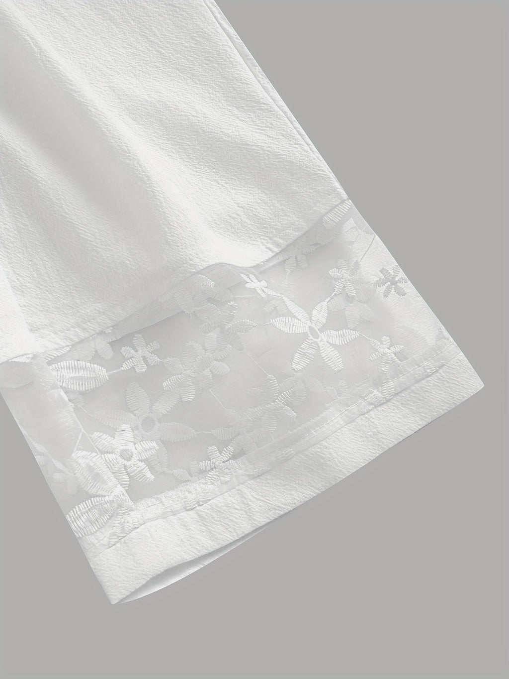 Saylor | Korte broek met wijde pijpen voor dames – Broek met elastische tailleband