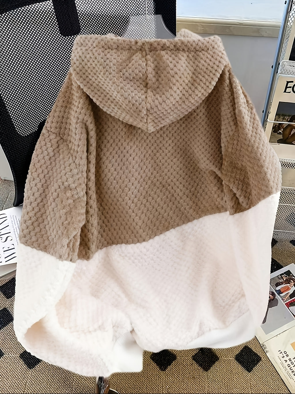 Darcy | Pluche hoodie voor dames – Zachte pullover met lange mouwen