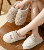 Rixte | Warme, knusse pantoffels voor dames – Comfortabele winterpantoffels met zachte voering