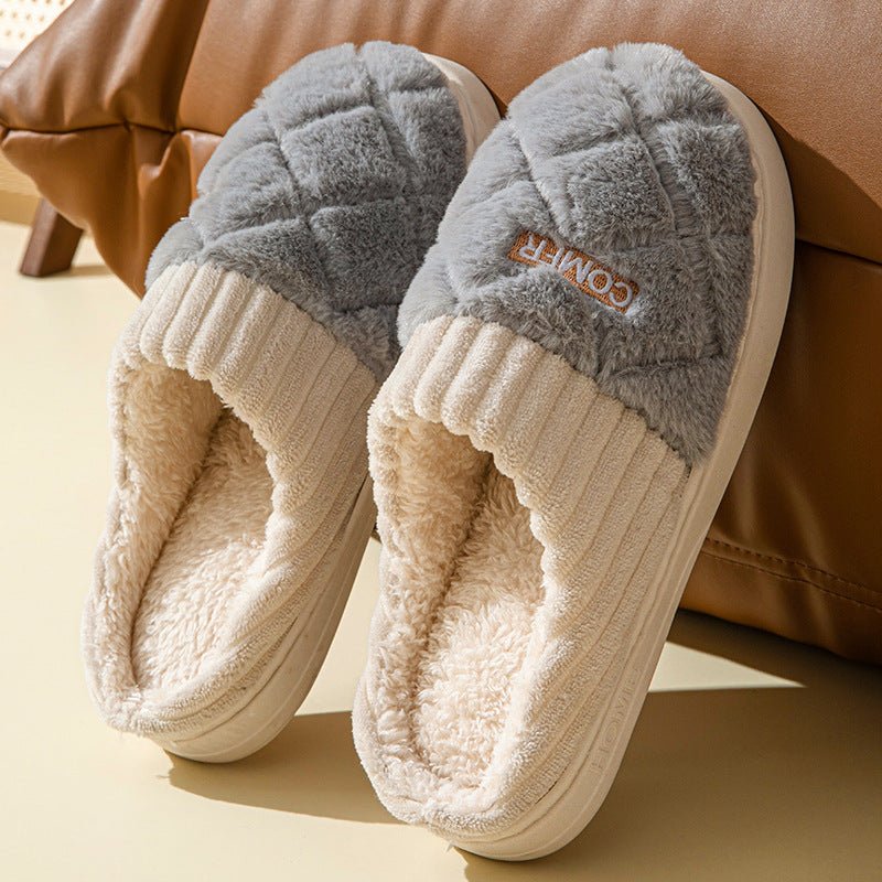 Rixte | Warme, knusse pantoffels voor dames – Comfortabele winterpantoffels met zachte voering
