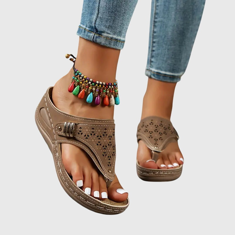 Kaira | Comfortabele damessandalen – Orthopedische, lichtgewicht wandelsandalen