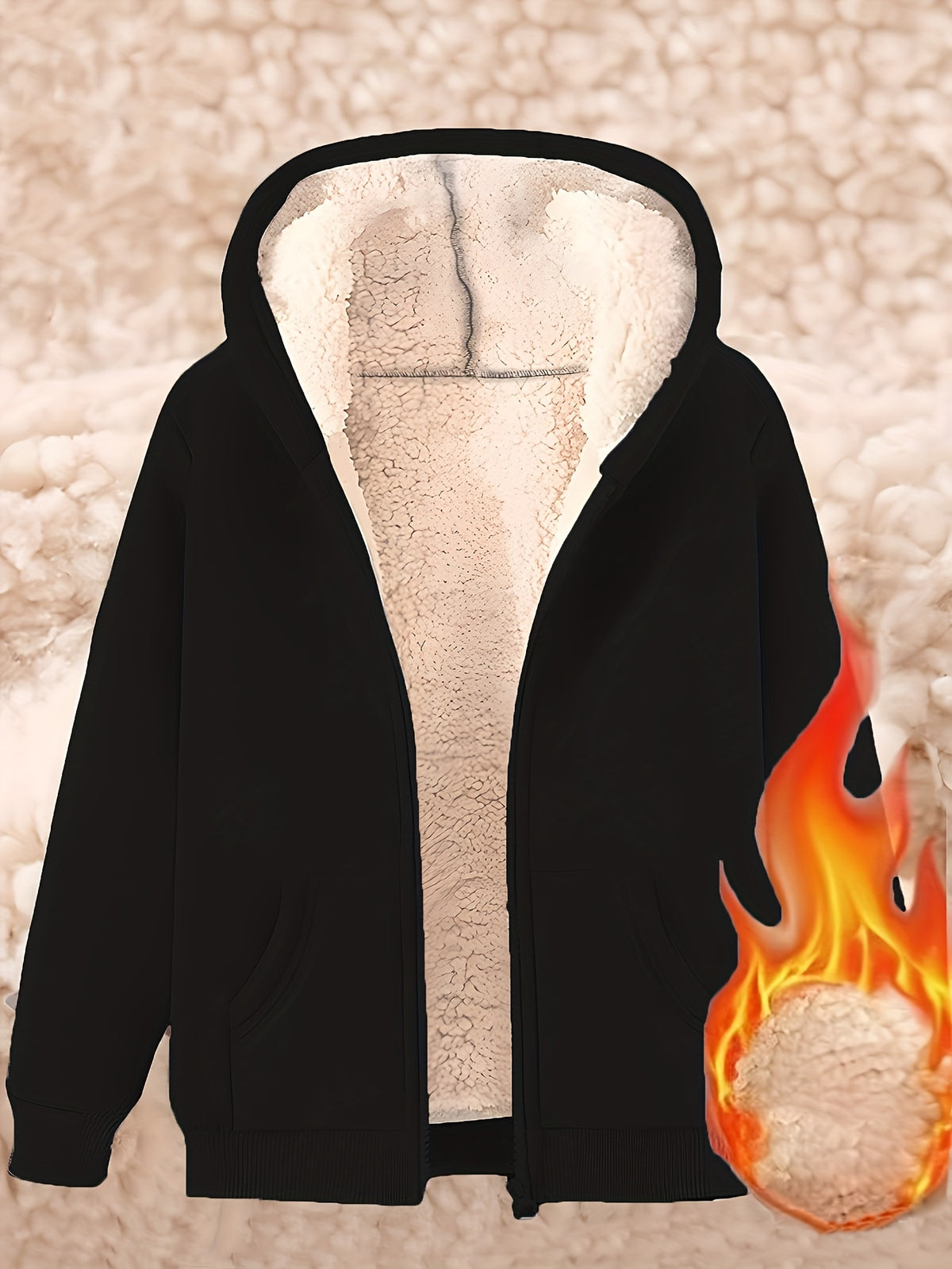 Ardelia | Dames fleecejas met capuchon – Warm, casual sweatshirtmodel