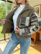 Halle | Polyester damesjas – reverskraag