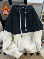 Darcy | Pluche hoodie voor dames – Zachte pullover met lange mouwen
