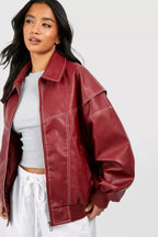 Dorelia | Oversized Leren Jas Dames – Zacht & Duurzaam Leer